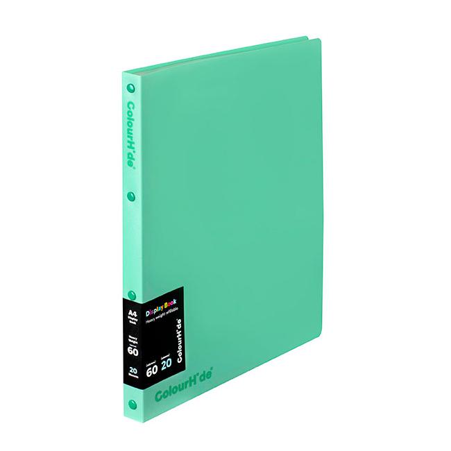 Colourhide display book refillable 20 sheet
