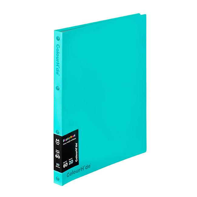 Colourhide display book refillable 20 sheet