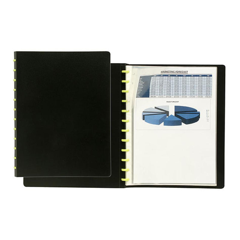 Marbig Kwik Zip Display Book - Kwik Zip A4 2020002