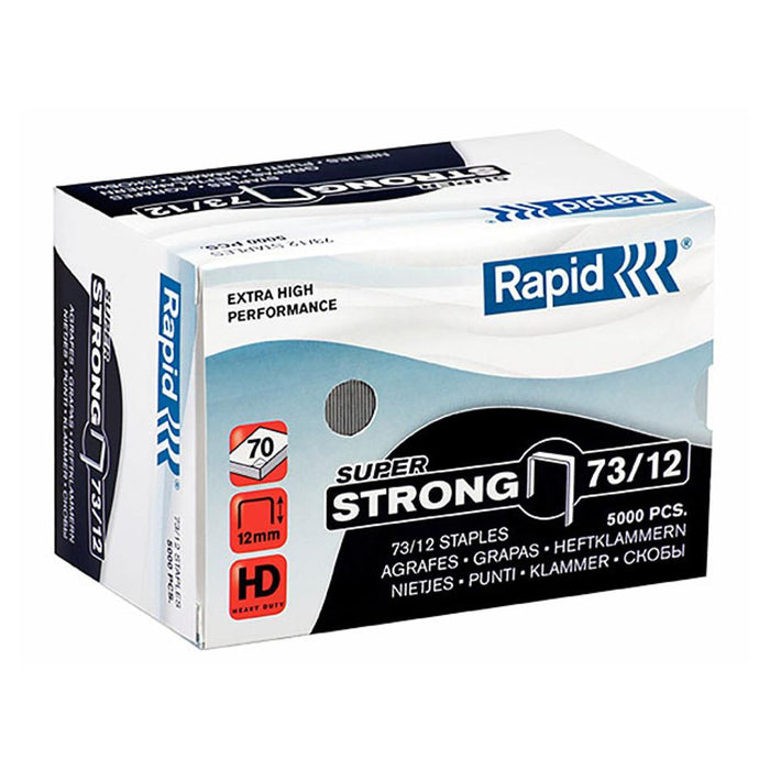 Rapid Staples 73/12Mm Bx5000 S/Strong 24890800