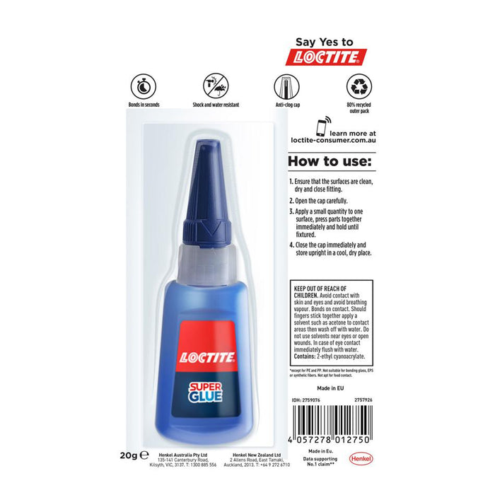 Acme Loctite Superglue Professional 20g 2759076