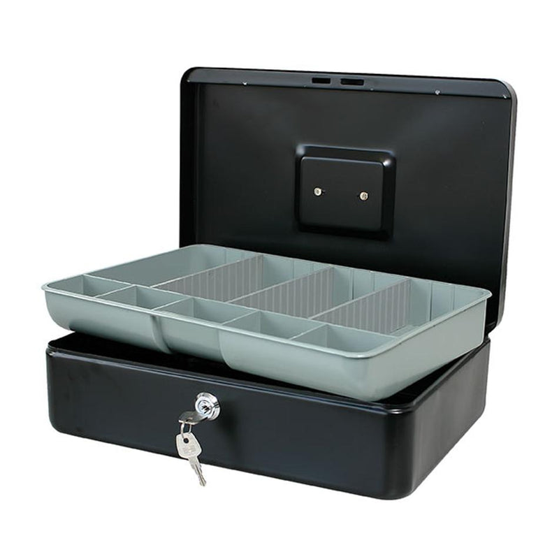 Esselte Classic Cash Box Classic No.12 Black 375126