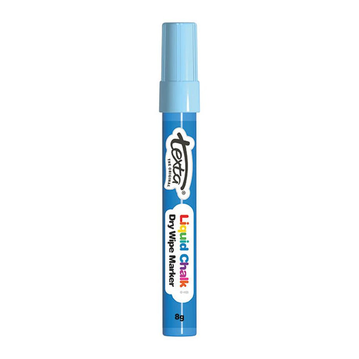 Texta Liquid Chalk Marker Dry Wipe Blue 387950S