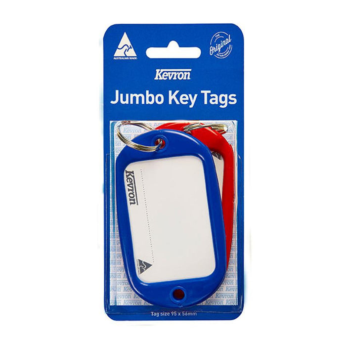 Kevron Id10 Keytags Jumbo Assorted Pack 2 47041