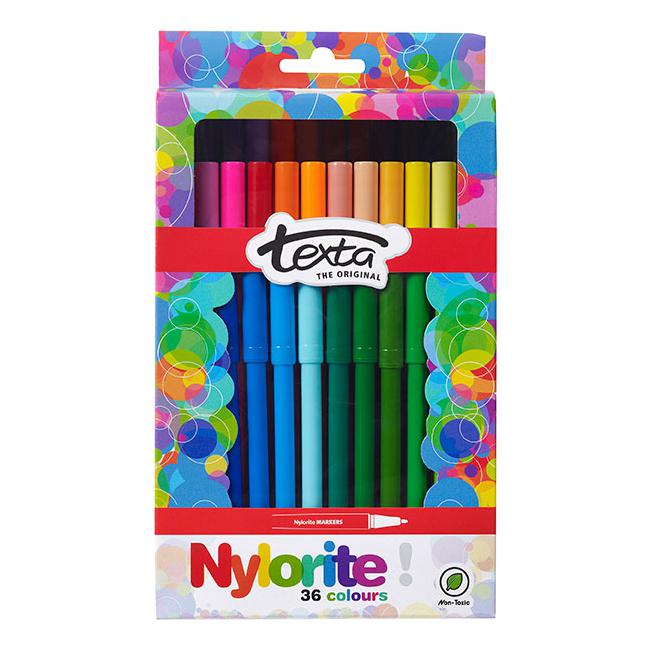 Texta nylorite colouring marker pk36