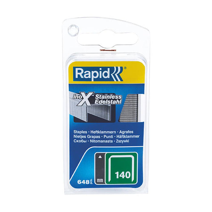 Rapid Tools Staples 140/8Mm Bx970 S/Steel 5000703