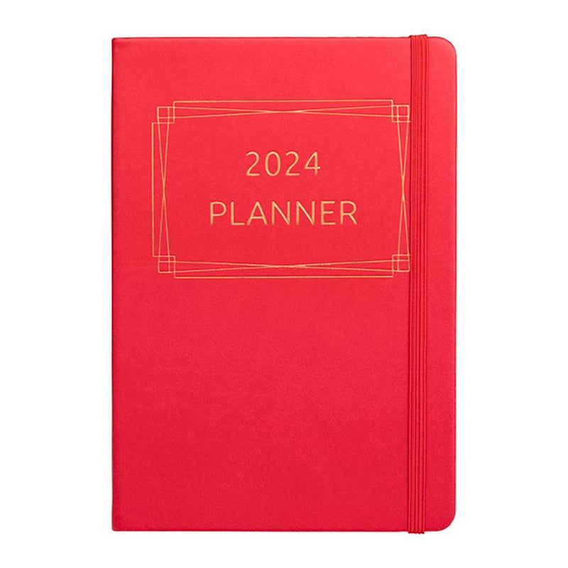 Cumberland 2024 Essex Diary A5 Week To View Red 57EXRD24