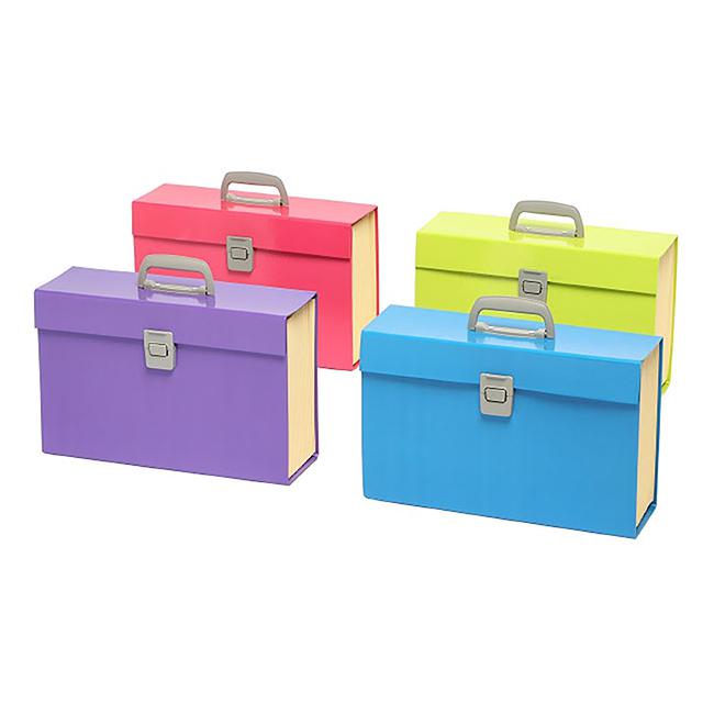 Marbig carry file assorted summer colours