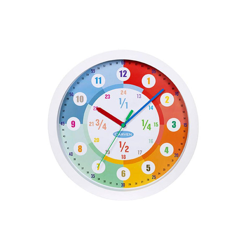 Carven Educational Clock 300Mm 24Hr CL300EDU24