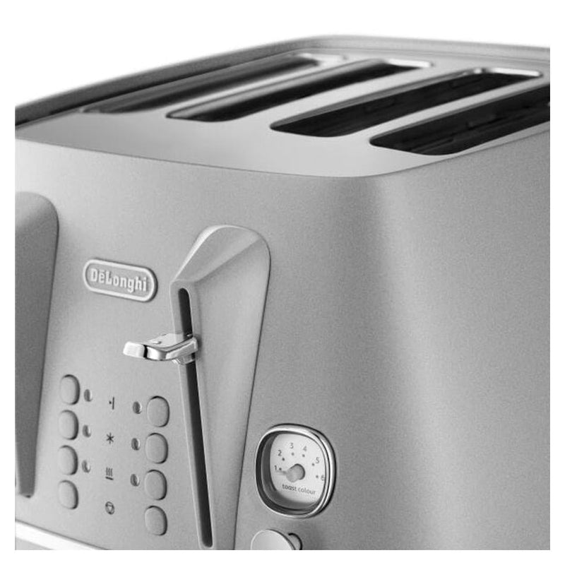 Distinta Perla 4 Slice Toaster Silver CTIN4003S