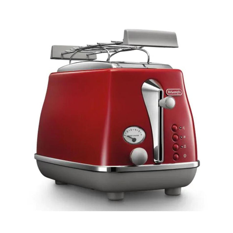 Delonghi Icona Capitals 2 Slice Toaster Tokyo Red CTOC2003R...