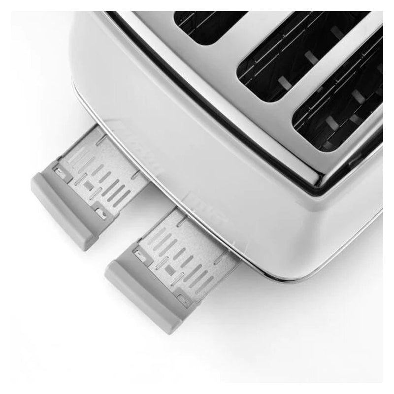 Delonghi Icona Capitals 4 Slice Toaster - Sydney White CTOC4003W...