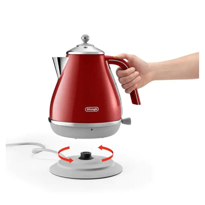 Delonghi Icona Capitals Kettle - Red KBOC2001R...