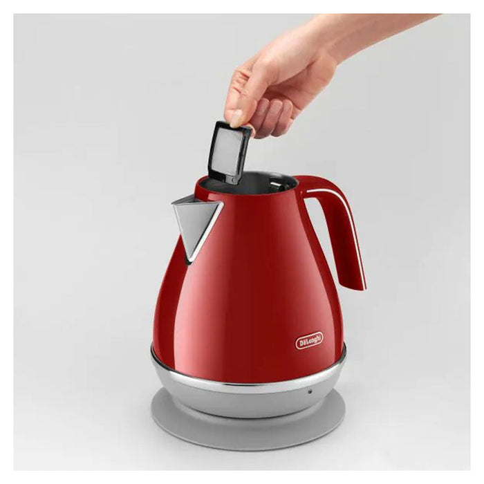 Delonghi Icona Capitals Kettle - Red KBOC2001R...