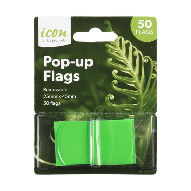 Icon Pop-up Flags Green