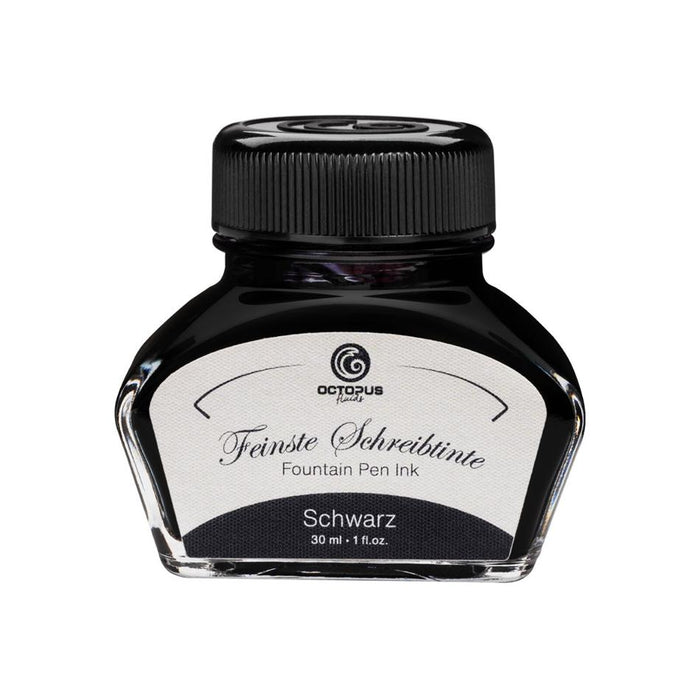 Octopus Fluids Fountain Pen Ink Black (Schwarz) 30ml OCTOFP02