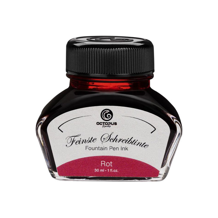 Octopus Fluids Fountain Pen Ink Red (Rot) 30ml OCTOFP05