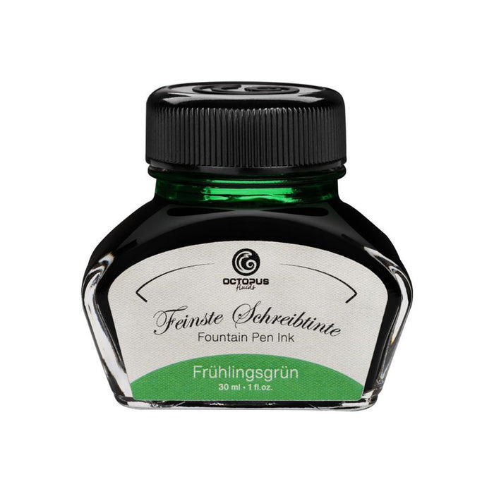 Octopus Fluids Fountain Pen Ink Spring Green (Fruhlingsgrun) 30ml