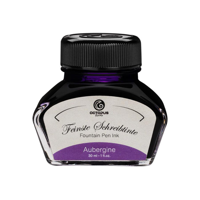 Octopus Fluids Fountain Pen Ink Aubergine 30ml OCTOFP44