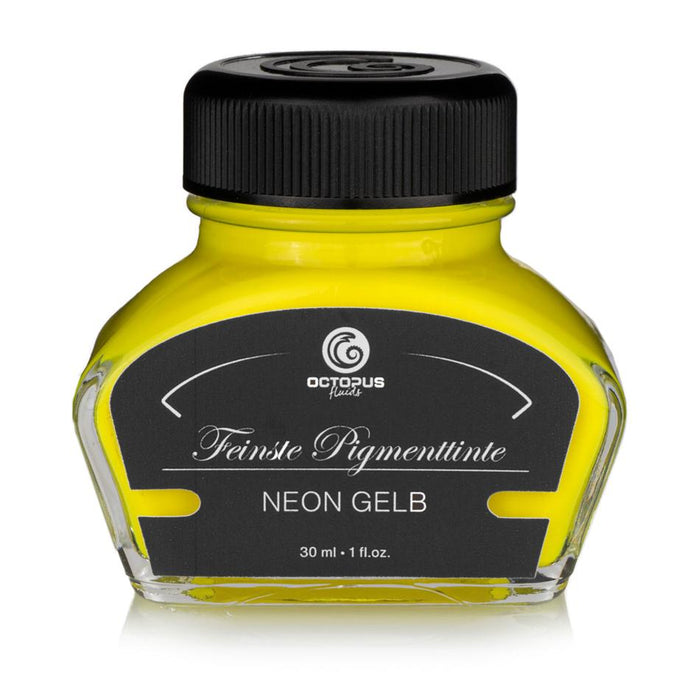 Octopus Fluids Highlighter Ink Fluorescent Neon Yellow (Gelb) 30ml