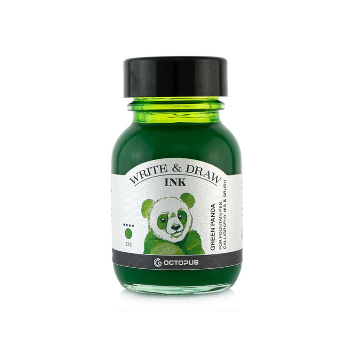 Octopus Fluids Write and Draw Ink 373 Green Panda 50ml OCTOWD373