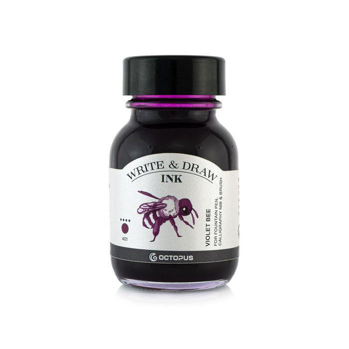 Octopus Fluids Write and Draw Ink 401 Violet Bee 50ml OCTOWD401