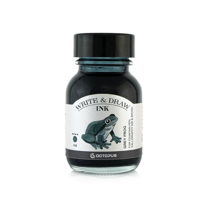Octopus Fluids Write and Draw Ink 458 Grey Frog 50ml OCTOWD458