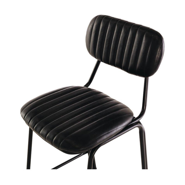 Furniture By Design Datsun Barstool Vintage Black PU PLJAPBDABLK