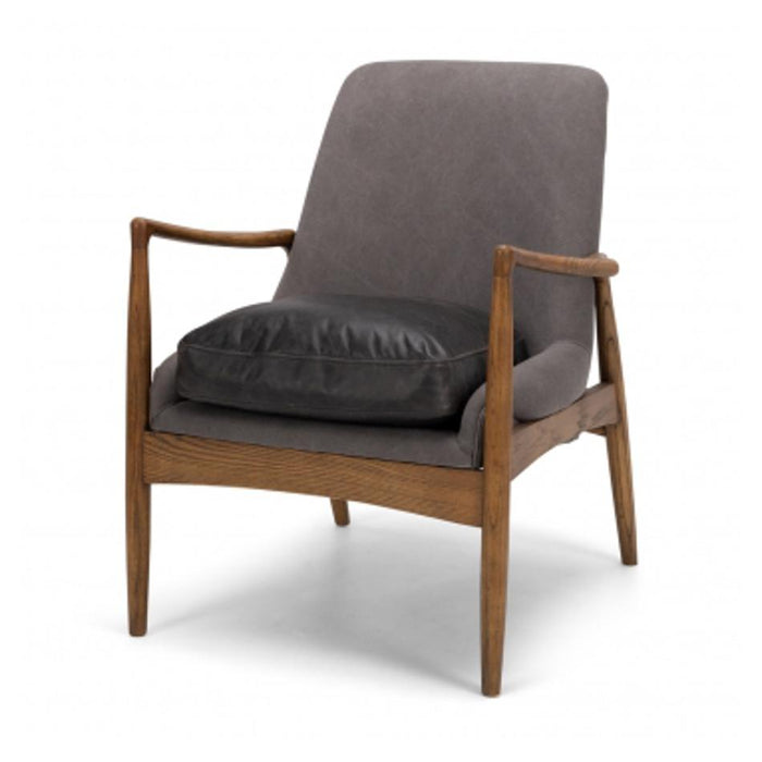 Furniture By Design Steiner Armchair Canvas Charcoal PLSTECANC