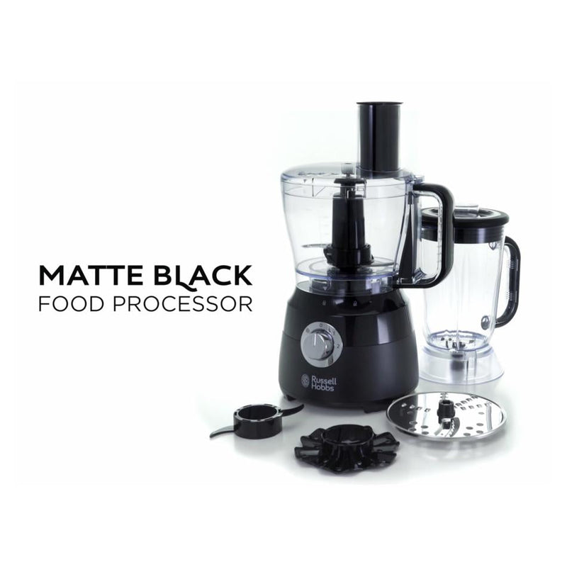 Russell Hobbs Desire Matte Black Food Processor RHFP5BLK...