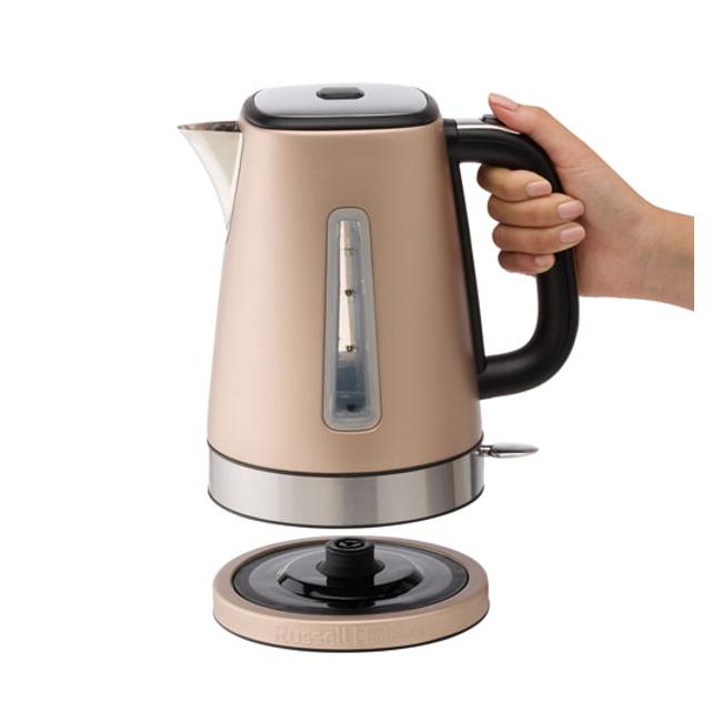 Kettle Prices Russell Hobbs White And Rose Gold Kettle White Rose