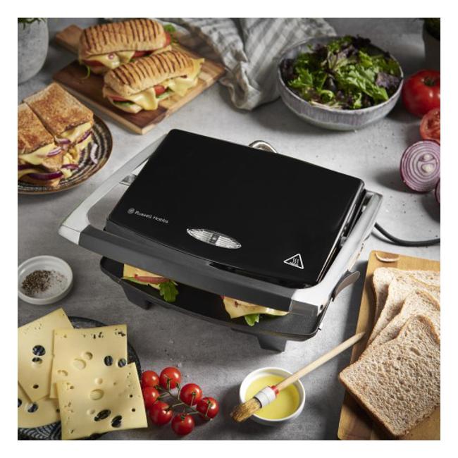 Russell Hobbs Sandwich Press - Black RHSP801BLK...