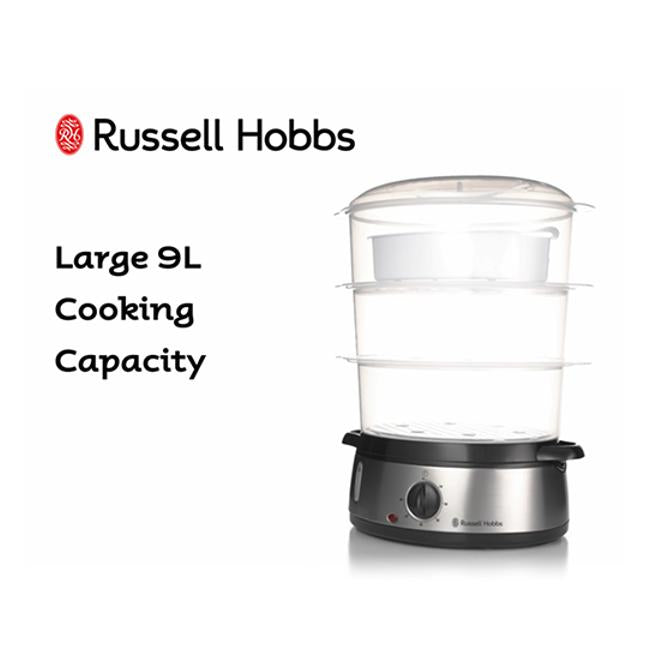 Russell Hobbs Cook@Home Food Steamer - Stainless Steel RHSTM3