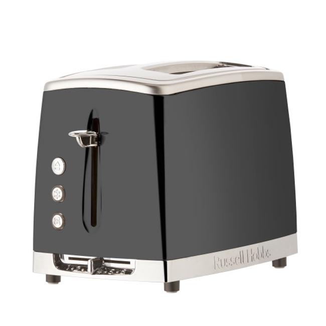 Russell Hobbs Lunar 2 Slice Toaster - Moonlight Grey RHT62GRY