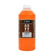 A2 Lightfast Heavybody Acrylic 1 Litre Cadmium Orange Hue-Officecentre