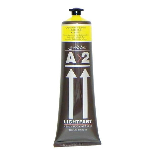 A2 Lightfast Heavybody Acrylic 120ml Cadmium Light Yellow-Officecentre