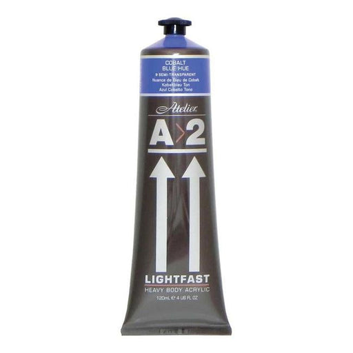 A2 Lightfast Heavybody Acrylic 120ml Cobalt Blue-Officecentre