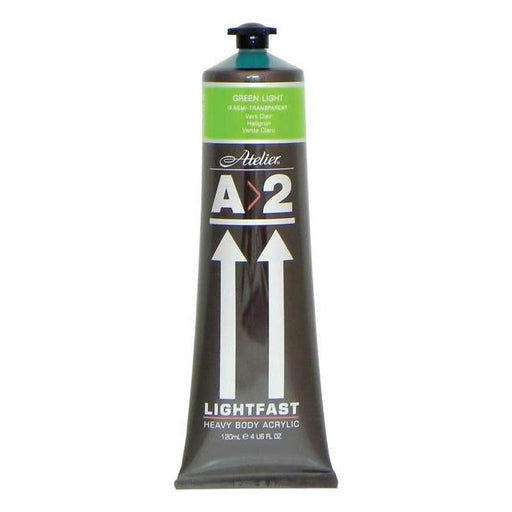 A2 Lightfast Heavybody Acrylic 120ml Light Green-Officecentre