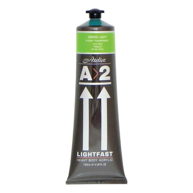 A2 Lightfast Heavybody Acrylic 120ml Light Green-Officecentre