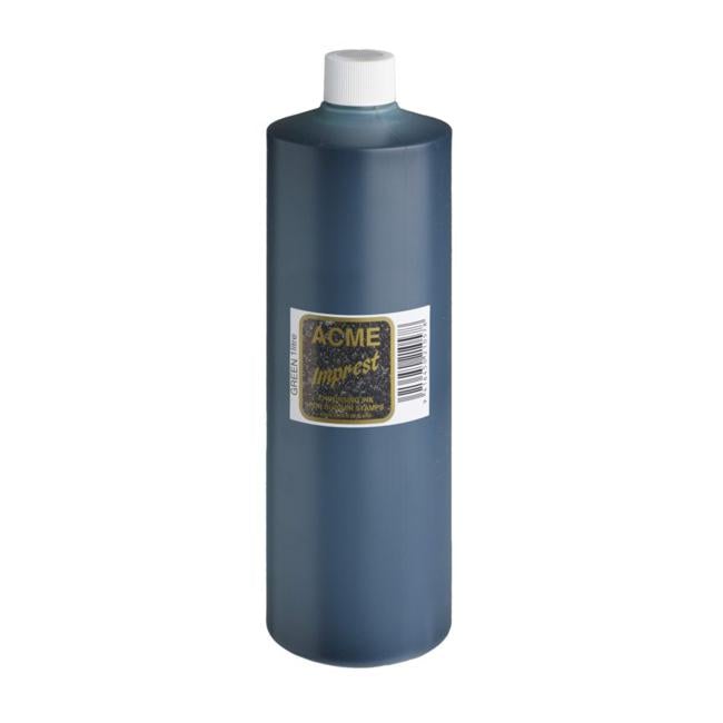 Acme Imprest Ink 1 Litre 7014 Green-Officecentre