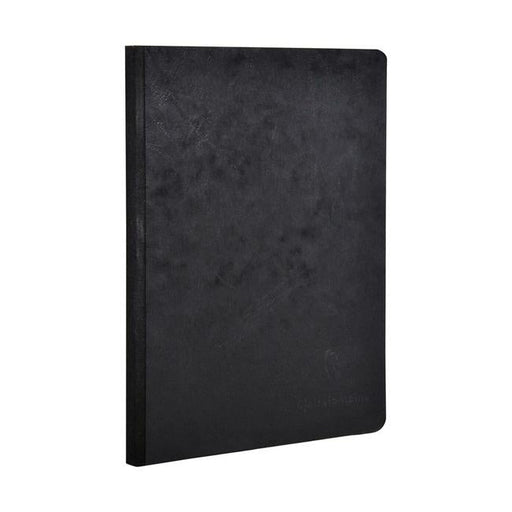 Age Bag Clothbound Notebook A5 Blank Black-Officecentre
