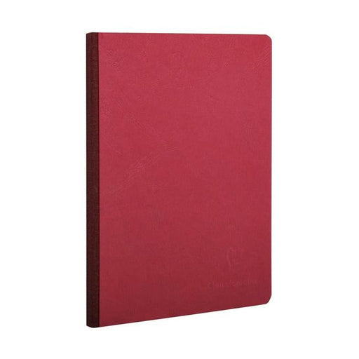 Age Bag Clothbound Notebook A5 Blank Red-Officecentre