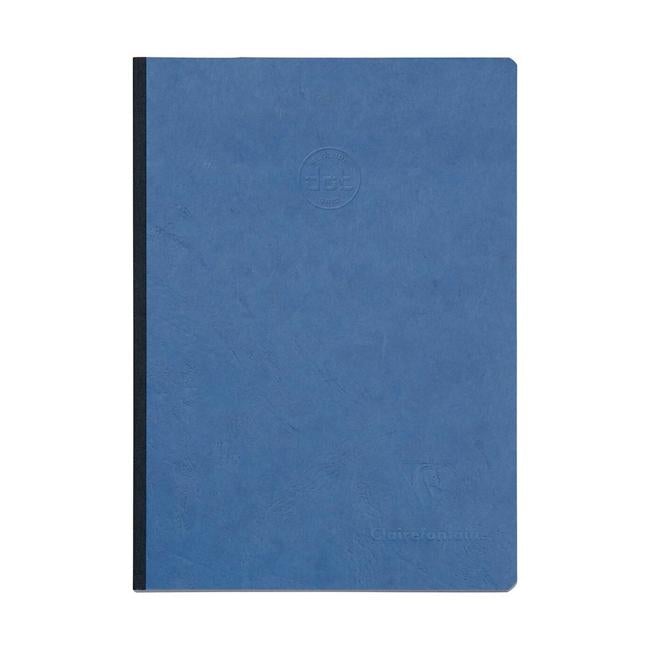 Age Bag Clothbound Notebook A5 Dotted Blue-Officecentre
