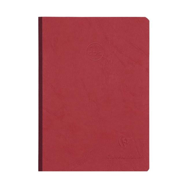 Age Bag Clothbound Notebook A5 Dotted Red-Officecentre