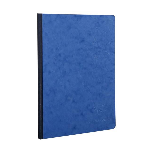 Age Bag Clothbound Notebook A5 Lined Blue-Officecentre