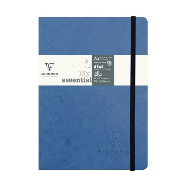 Age Bag My Essential Notebook A5 Dotted Blue-Officecentre