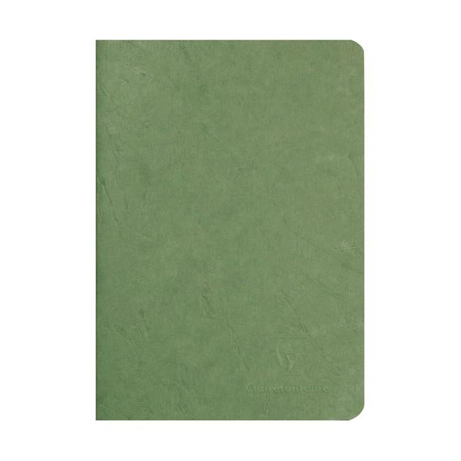 Age Bag Notebook A5 Blank Green-Officecentre