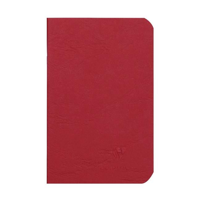 Age Bag Notebook Pocket Blank Red-Officecentre