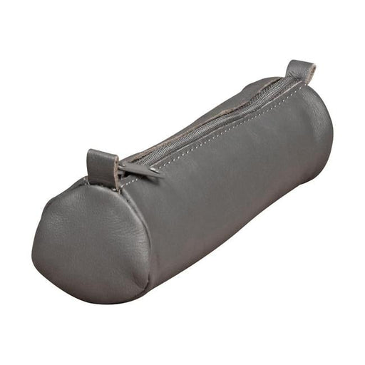Age Bag Pencil Case Round Small Grey-Officecentre