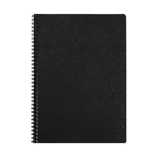 Age Bag Spiral Notebook A4 Lined Black-Officecentre